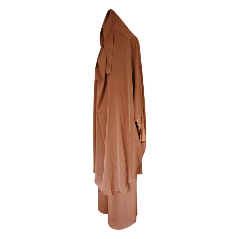 Stylish Hooded Muslim Hijab Dress | Free Shipping Worldwide