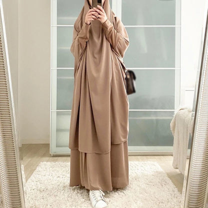 Stylish Hooded Muslim Hijab Dress | Free Shipping Worldwide