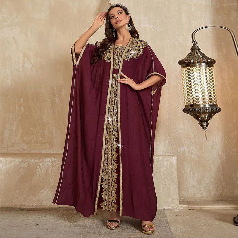 Islamic Elegance 2-pieces Abaya | Free Shipping Worldwide