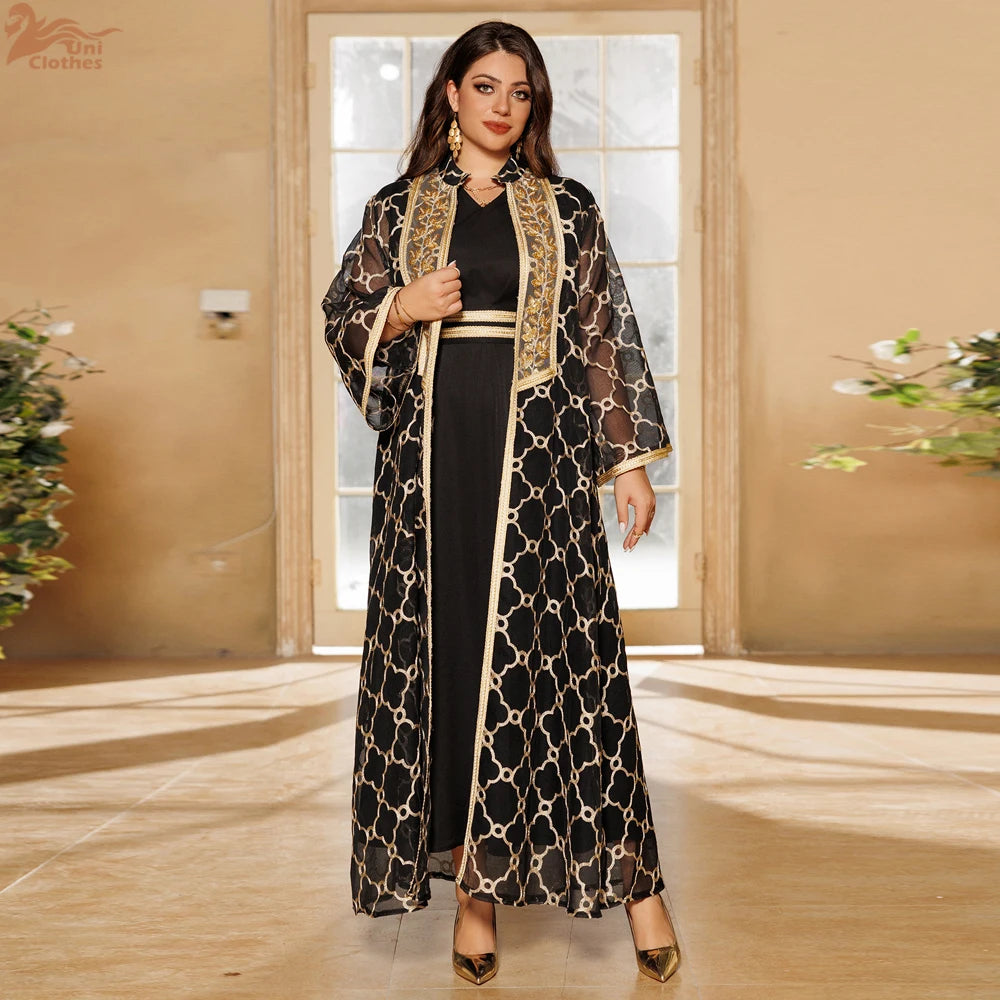 Eid Elegance Abaya Set | Free Shipping Worldwide