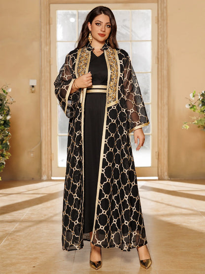 Eid Elegance Abaya Set | Free Shipping Worldwide