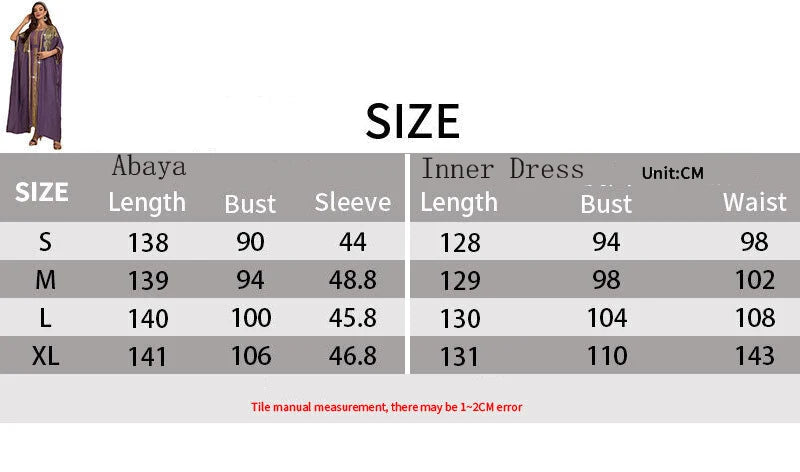 Islamic Elegance 2-pieces Abaya | Free Shipping Worldwide