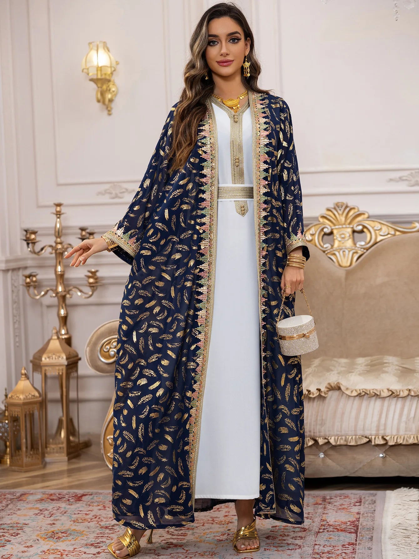 Islamic Elegance 2-pieces Abaya | Free Shipping Worldwide