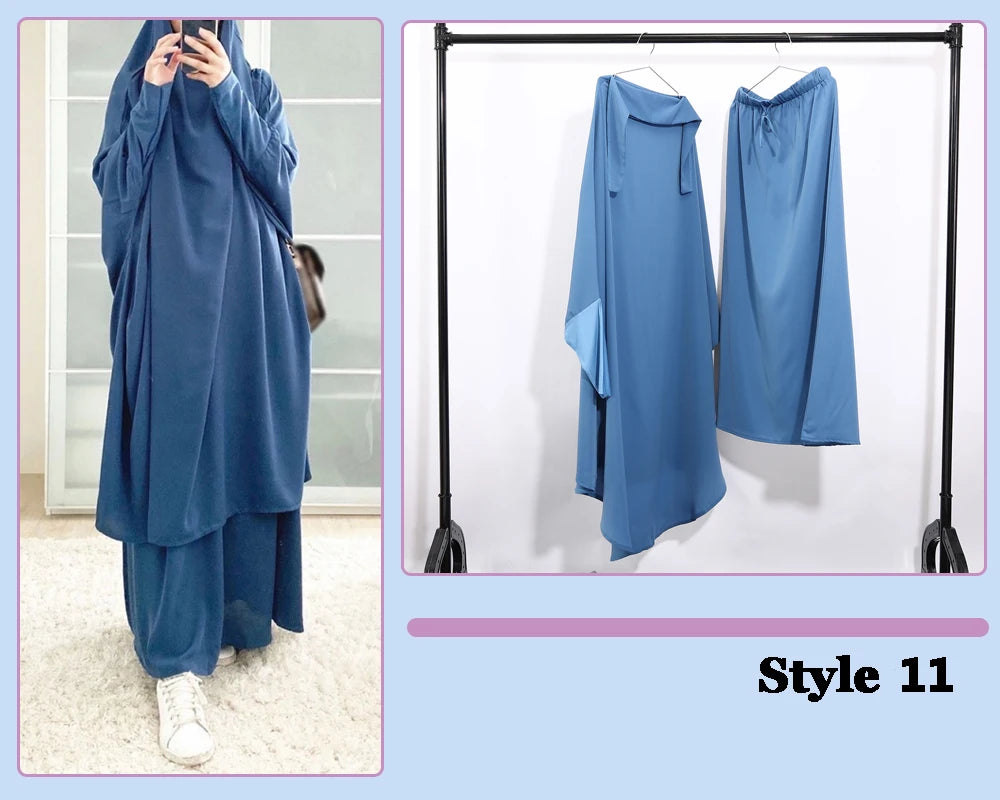 Stylish Hooded Muslim Hijab Dress | Free Shipping Worldwide