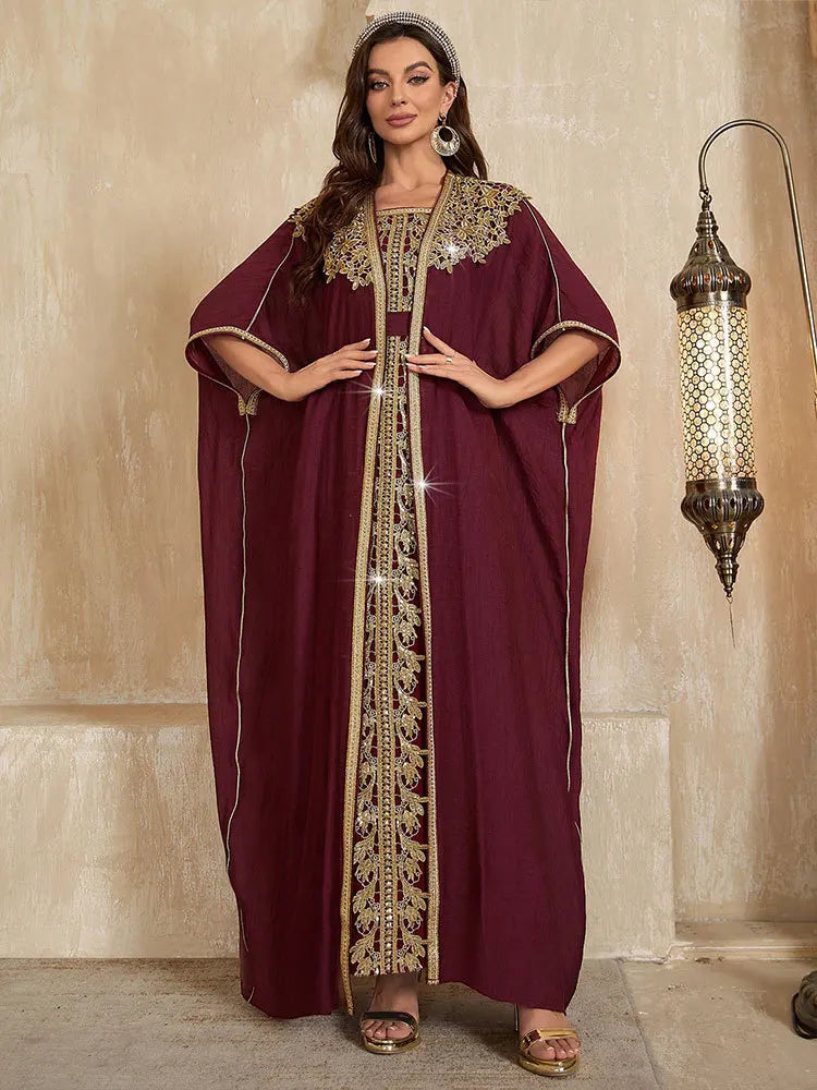 Islamic Elegance 2-pieces Abaya | Free Shipping Worldwide