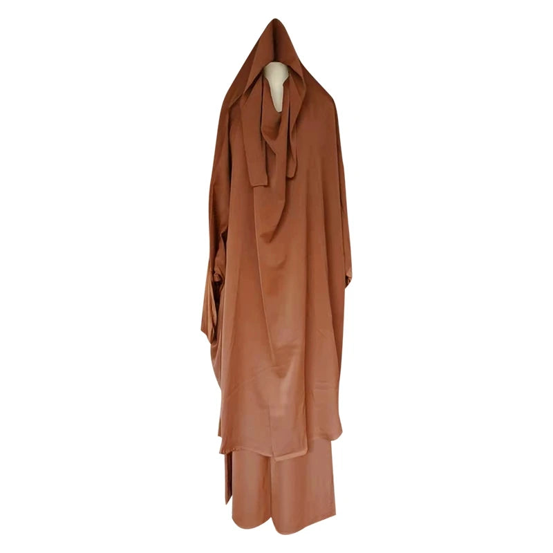 Stylish Hooded Muslim Hijab Dress | Free Shipping Worldwide