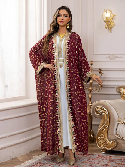 Islamic Elegance 2-pieces Abaya | Free Shipping Worldwide