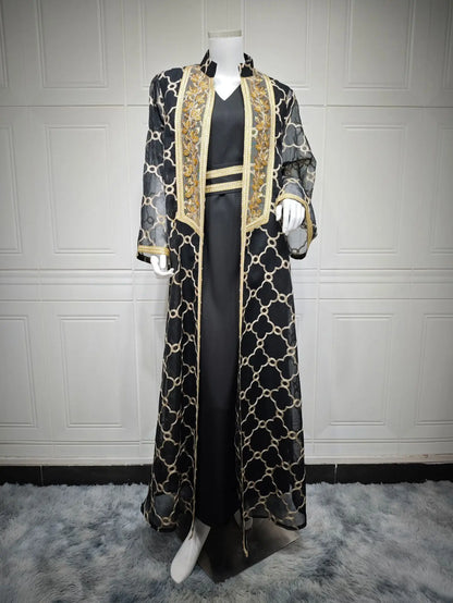 Eid Elegance Abaya Set | Free Shipping Worldwide